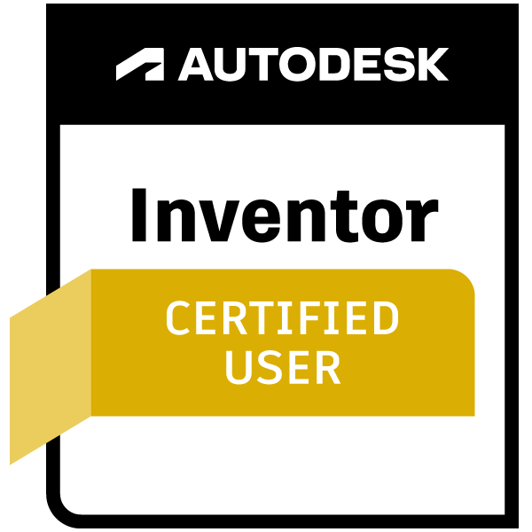 Autodesk Certified User – Inventor