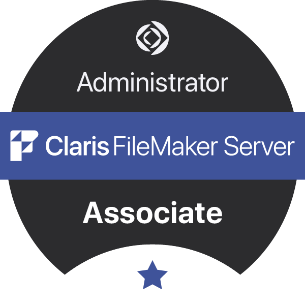 Claris FileMaker Server Administrator Associate | Issued by Claris | 明易資訊有限公司 Claris 官方考試認証 | 明易資訊有限公司