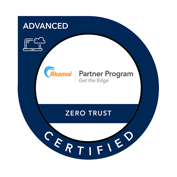 Akamai Partner Advanced Zero Trust badge
