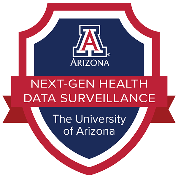 Next-Gen Health Data Surveillance badge image. Validation. Intermediate level. Issued by University of Arizona