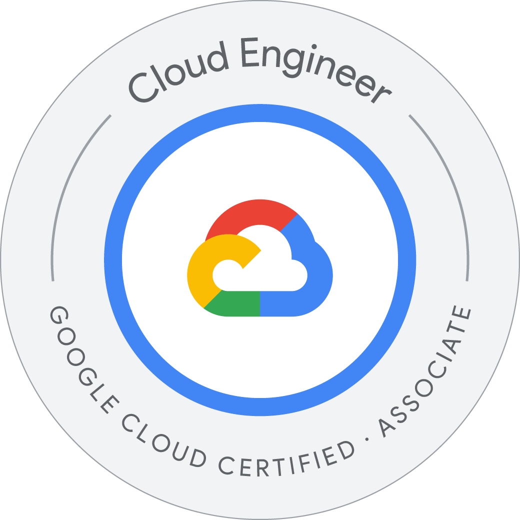 Associate Cloud Engineer badge
