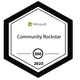 Microsoft Community Rockstar (500) - 2025