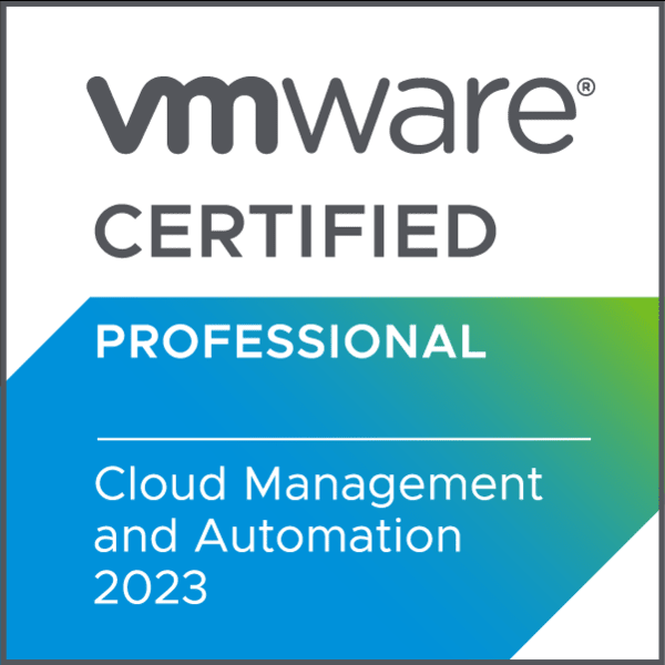 VMware Certified Professional - Cloud Management and Automation 2023