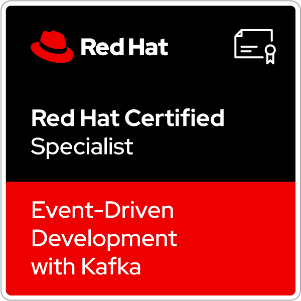 Red Hat Certified Specialist in Event-Driven Development