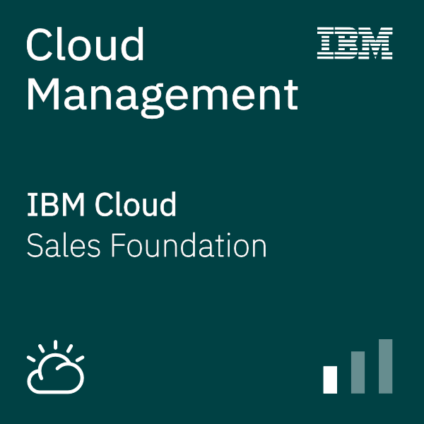 Cloud Management Sales Foundation