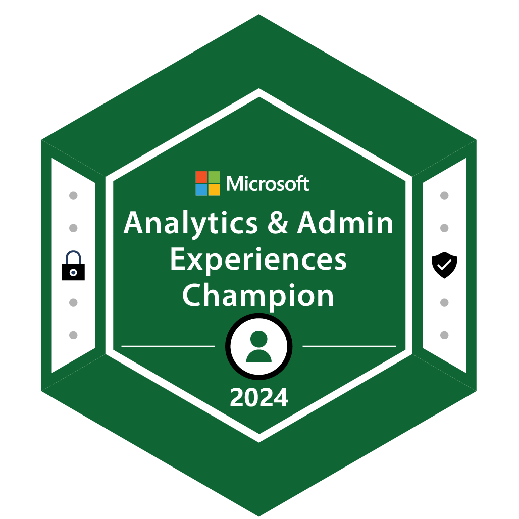 Analytics & Admin Experiences Champion - 2024