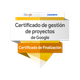 Certificado de gestión de proyectos de Google