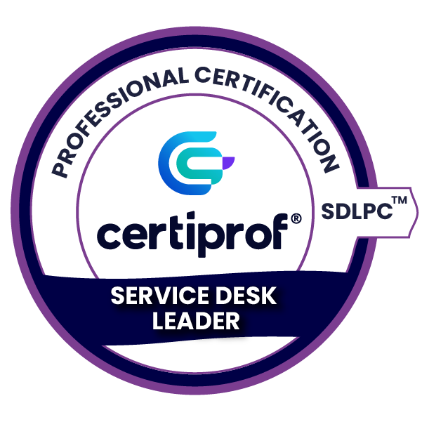 Service Desk Leader Professional Certification - SDLPC™