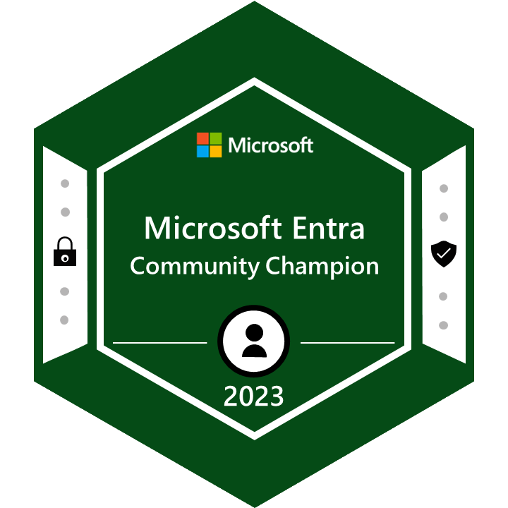 Microsoft Entra Community Champion 2023