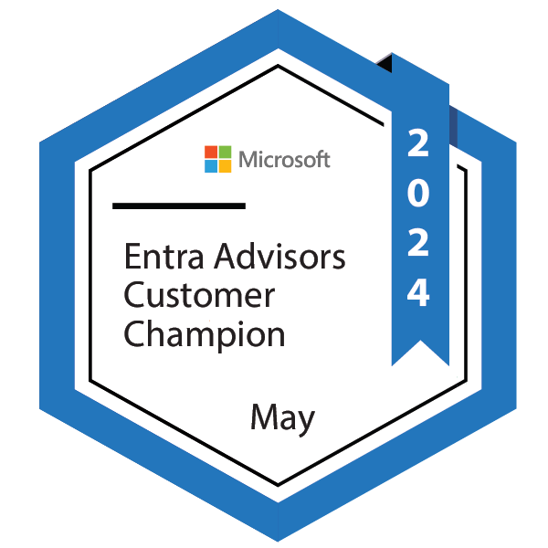 Entra Advisors Customer Champion | May 2024