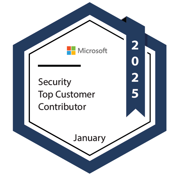 Security Top Customer Contributor | January 2025