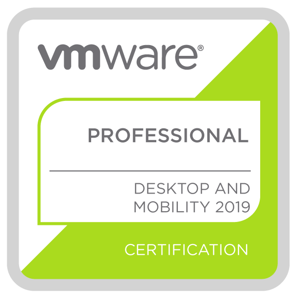 VMware Certified Professional - Desktop and Mobility 2019