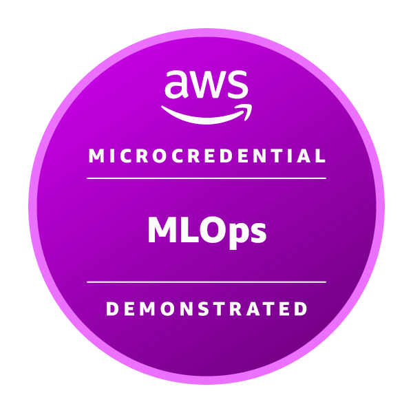 AWS MLOps Demonstrated badge
