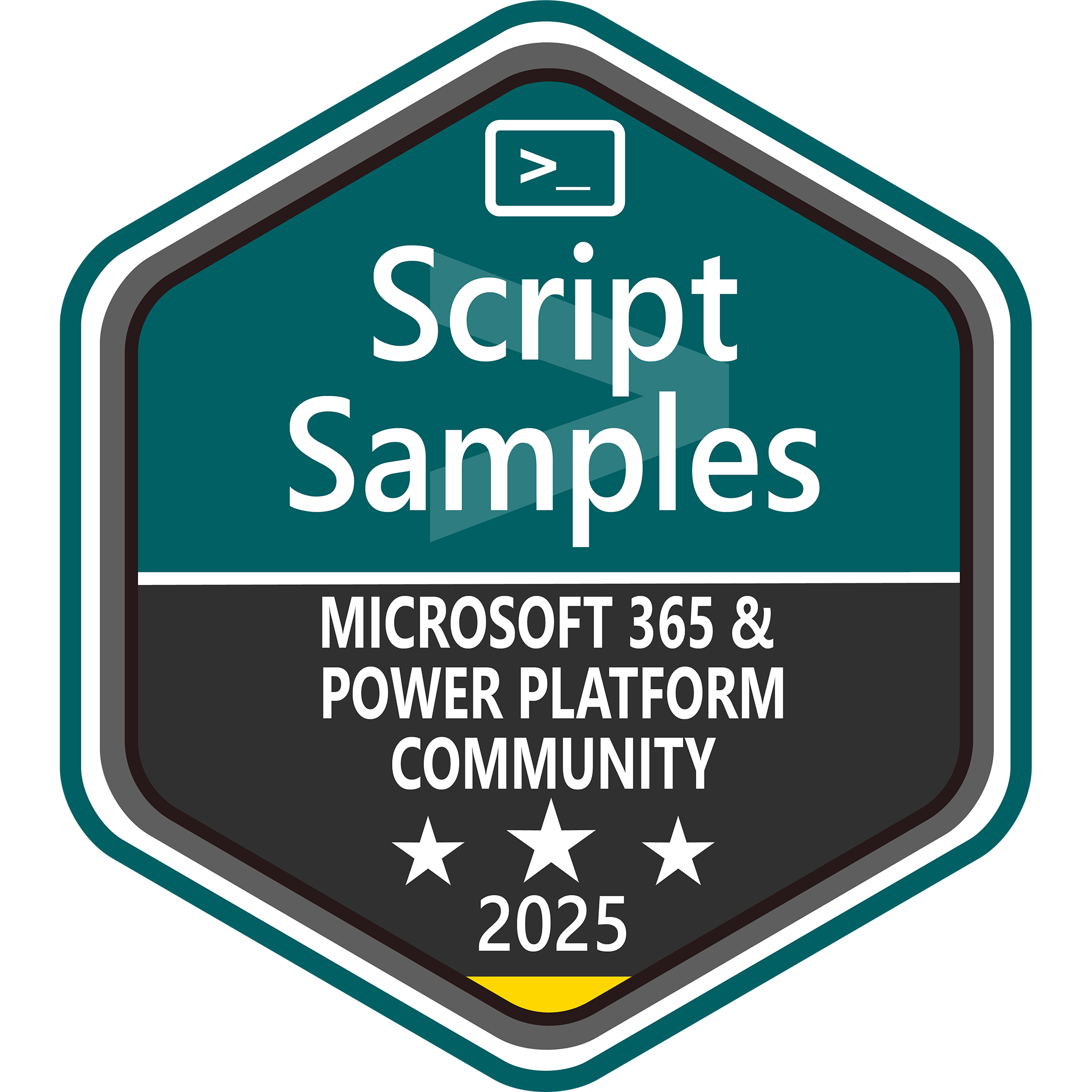Script Samples Expert - Microsoft 365 & Power Platform Community 2025