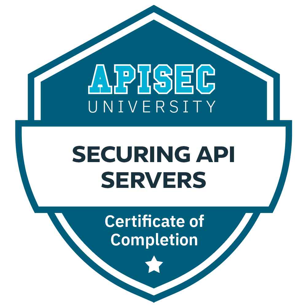 Securing API Servers (2 hours)