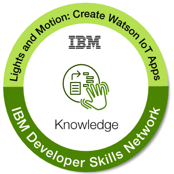 Blinky Lights and motion detectors: create fun Watson IoT Apps