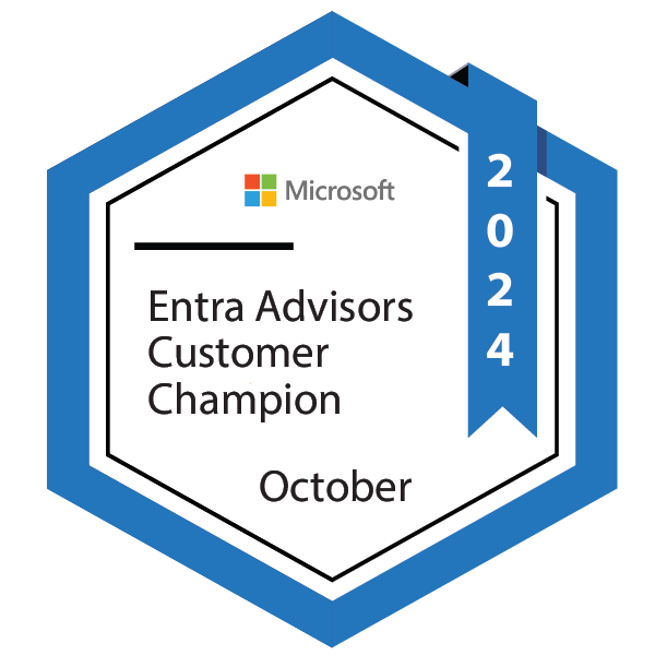 Entra Advisors Customer Champion | October 2024