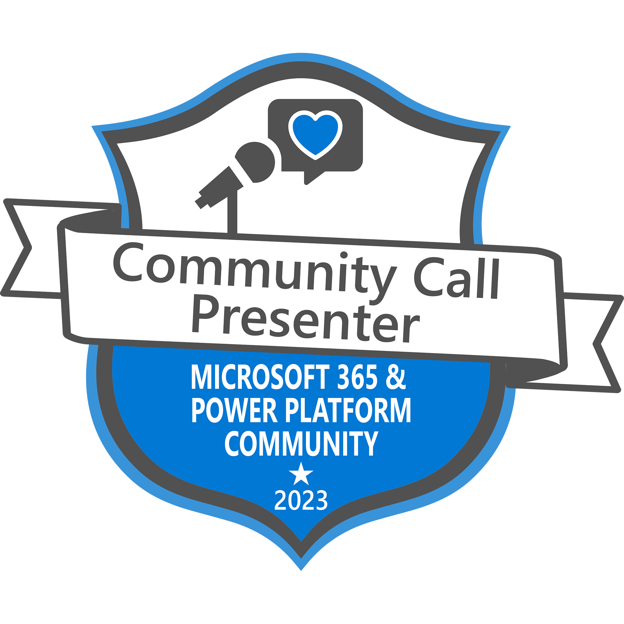 Community Call Presenter - Microsoft 365 & Power Platform Community 2023