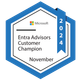 Entra Advisors Customer Champion | November 2024