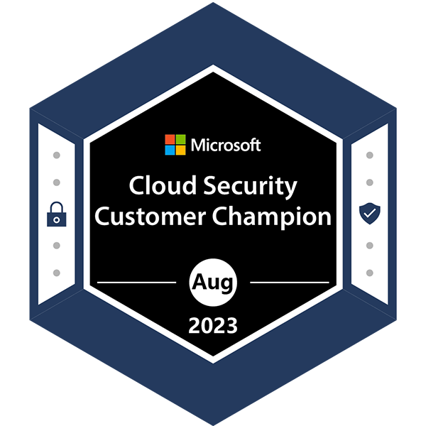 Cloud Security Customer Champion | August