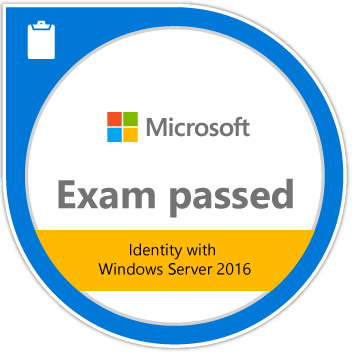 Exam 742: Identity with Windows Server 2016