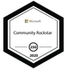 Microsoft Community Rockstar (250) - 2025