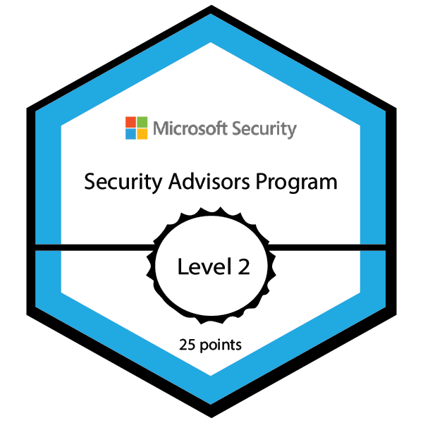 Microsoft Security Advisors Program – Level 2