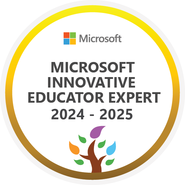 Microsoft Innovative Educator Expert 2024-2025