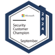 Security CCP Customer Champion | September 2024