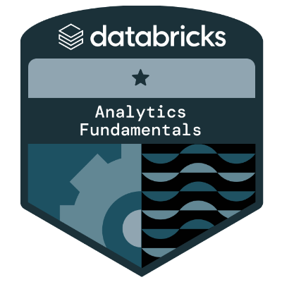 Academy Accreditation - Analytics Fundamentals