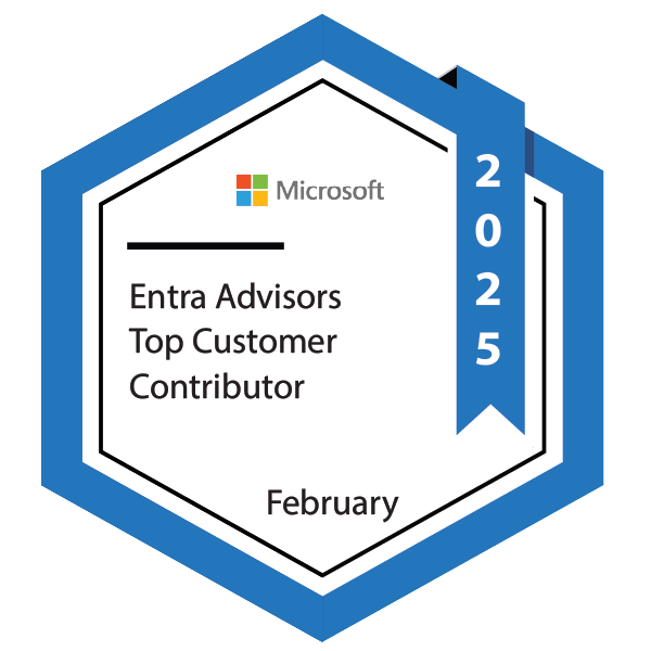 Entra Advisors Top Customer Contributor | February 2025