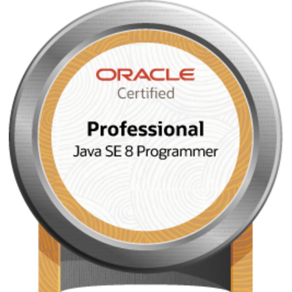 Oracle Certified Professional, Java SE 8 Programmer