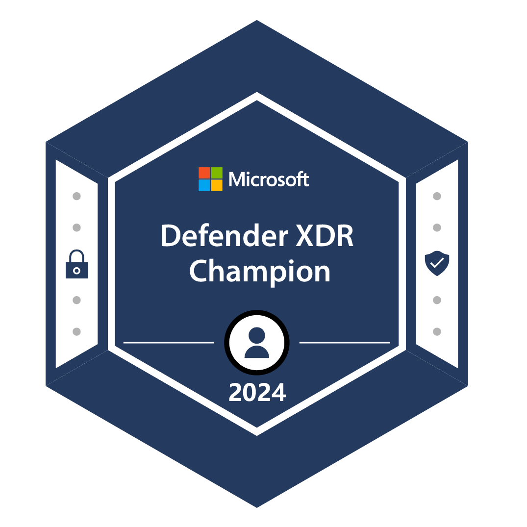 Microsoft Defender XDR Champion - 2024