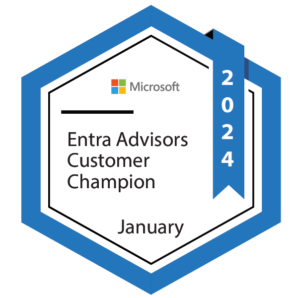 Entra Advisors Customer Champion | January 2024