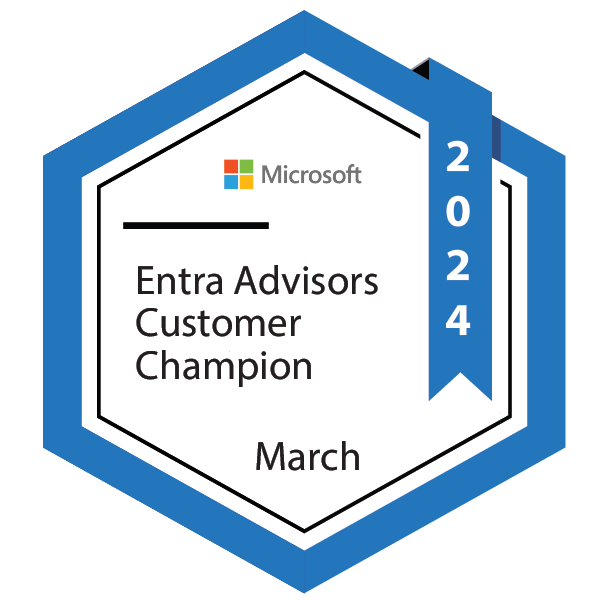 Entra Advisors Customer Champion | March 2024